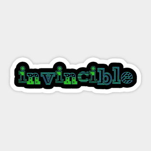 INVINCIBLE Sticker